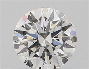 Picture of Natural Diamond 0.40 Carats, Round with Excellent Cut, F Color, SI1 Clarity and Certified by GIA