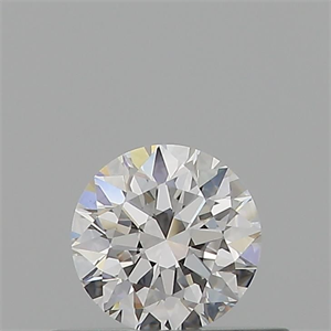 Picture of Natural Diamond 0.40 Carats, Round with Excellent Cut, D Color, VS2 Clarity and Certified by GIA