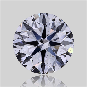 Picture of Natural Diamond 3.01 Carats, Round with Excellent Cut, D Color, SI2 Clarity and Certified by GIA