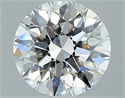 Natural Diamond 2.01 Carats, Round with Excellent Cut, G Color, VS1 Clarity and Certified by GIA