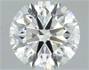 Natural Diamond 2.26 Carats, Round with Excellent Cut, J Color, IF Clarity and Certified by GIA