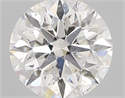 Natural Diamond 0.44 Carats, Round with Excellent Cut, E Color, SI1 Clarity and Certified by IGI