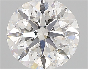 Picture of Natural Diamond 0.44 Carats, Round with Excellent Cut, E Color, SI1 Clarity and Certified by IGI