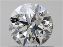 Natural Diamond 0.50 Carats, Round with Very Good Cut, K Color, VS1 Clarity and Certified by GIA