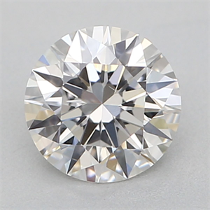 Picture of Natural Diamond 0.40 Carats, Round with Excellent Cut, D Color, VS1 Clarity and Certified by GIA