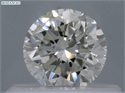 Natural Diamond 0.41 Carats, Round with Good Cut, I Color, I1 Clarity and Certified by GIA