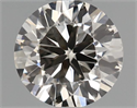 Natural Diamond 0.40 Carats, Round with Good Cut, I Color, VS1 Clarity and Certified by IGI