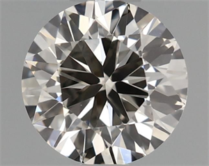 Picture of Natural Diamond 0.40 Carats, Round with Good Cut, I Color, VS1 Clarity and Certified by IGI