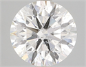 Natural Diamond 2.55 Carats, Round with Excellent Cut, G Color, SI2 Clarity and Certified by IGI