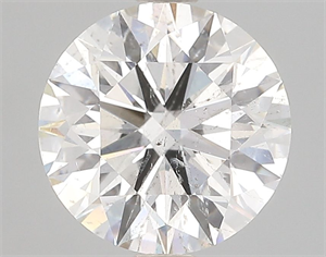 Picture of Natural Diamond 2.55 Carats, Round with Excellent Cut, G Color, SI2 Clarity and Certified by IGI