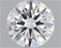 Natural Diamond 0.40 Carats, Round with Excellent Cut, E Color, VVS2 Clarity and Certified by GIA