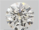 Natural Diamond 0.52 Carats, Round with Excellent Cut, I Color, VS2 Clarity and Certified by GIA