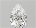 Natural Diamond 1.00 Carats, Pear with  Cut, F Color, VVS2 Clarity and Certified by GIA