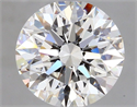 Natural Diamond 1.50 Carats, Round with Excellent Cut, F Color, VS1 Clarity and Certified by GIA