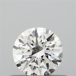 Picture of Natural Diamond 0.44 Carats, Round with Excellent Cut, H Color, VS2 Clarity and Certified by GIA