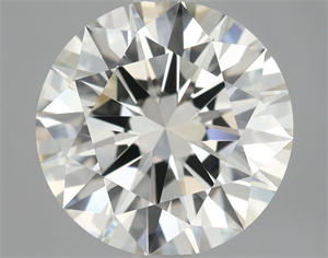 Picture of Natural Diamond 2.30 Carats, Round with Excellent Cut, J Color, VVS1 Clarity and Certified by IGI