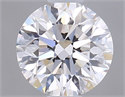 Natural Diamond 0.40 Carats, Round with Very Good Cut, F Color, VS1 Clarity and Certified by GIA