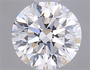 Picture of Natural Diamond 0.40 Carats, Round with Very Good Cut, F Color, VS1 Clarity and Certified by GIA