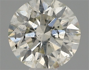 Picture of Natural Diamond 0.41 Carats, Round with Very Good Cut, I Color, SI2 Clarity and Certified by IGI