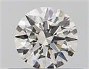 Natural Diamond 0.40 Carats, Round with Excellent Cut, I Color, SI1 Clarity and Certified by GIA