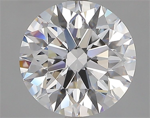 Picture of Natural Diamond 1.65 Carats, Round with Excellent Cut, D Color, FL Clarity and Certified by GIA