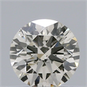 Natural Diamond 0.41 Carats, Round with Excellent Cut, J Color, SI1 Clarity and Certified by IGI