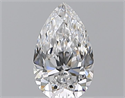 Natural Diamond 1.02 Carats, Pear with  Cut, D Color, VS1 Clarity and Certified by GIA