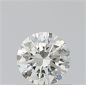 Natural Diamond 0.40 Carats, Round with Excellent Cut, I Color, SI1 Clarity and Certified by GIA