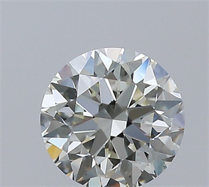 Picture of Natural Diamond 0.56 Carats, Round with Excellent Cut, I Color, VS1 Clarity and Certified by IGI