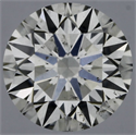 Natural Diamond 0.40 Carats, Round with Excellent Cut, I Color, SI2 Clarity and Certified by GIA