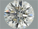 Natural Diamond 0.41 Carats, Round with Excellent Cut, H Color, VS1 Clarity and Certified by IGI