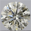 Natural Diamond 0.51 Carats, Round with Excellent Cut, K Color, VS1 Clarity and Certified by GIA