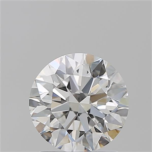 Picture of Natural Diamond 1.59 Carats, Round with Excellent Cut, E Color, VVS1 Clarity and Certified by GIA