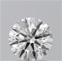 Natural Diamond 2.01 Carats, Round with Excellent Cut, H Color, SI2 Clarity and Certified by GIA