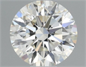 Natural Diamond 0.51 Carats, Round with Excellent Cut, K Color, VVS1 Clarity and Certified by GIA