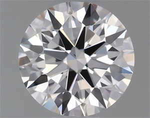 Picture of Natural Diamond 0.54 Carats, Round with Excellent Cut, I Color, VS1 Clarity and Certified by IGI