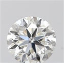 Natural Diamond 0.40 Carats, Round with Very Good Cut, I Color, VVS1 Clarity and Certified by GIA