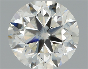 Picture of Natural Diamond 0.70 Carats, Round with Very Good Cut, J Color, I1 Clarity and Certified by GIA