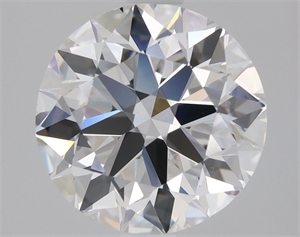 Picture of Natural Diamond 2.01 Carats, Round with Excellent Cut, D Color, VS2 Clarity and Certified by GIA