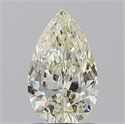 Natural Diamond 1.01 Carats, Pear with  Cut, J Color, VVS1 Clarity and Certified by IGI