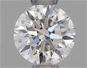 Natural Diamond 0.40 Carats, Round with Excellent Cut, K Color, VVS2 Clarity and Certified by GIA