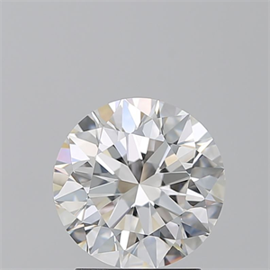 Picture of Natural Diamond 2.01 Carats, Round with Excellent Cut, E Color, VVS1 Clarity and Certified by GIA