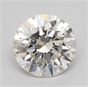 Natural Diamond 0.40 Carats, Round with Excellent Cut, I Color, VVS2 Clarity and Certified by GIA