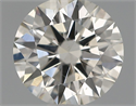 Natural Diamond 0.50 Carats, Round with Excellent Cut, I Color, SI1 Clarity and Certified by IGI