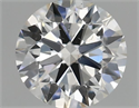 Natural Diamond 0.40 Carats, Round with Excellent Cut, G Color, SI1 Clarity and Certified by IGI