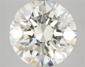 Picture of Natural Diamond 5.04 Carats, Round with Excellent Cut, I Color, VVS2 Clarity and Certified by IGI