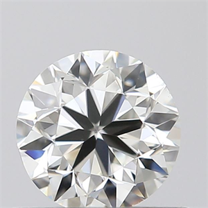 Picture of Natural Diamond 0.50 Carats, Round with Very Good Cut, I Color, VS2 Clarity and Certified by GIA