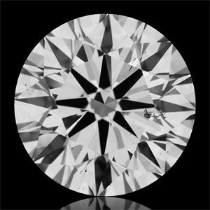 Picture of Natural Diamond 1.80 Carats, Round with Excellent Cut, D Color, SI2 Clarity and Certified by GIA