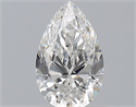 Natural Diamond 0.81 Carats, Pear with  Cut, F Color, VS1 Clarity and Certified by GIA