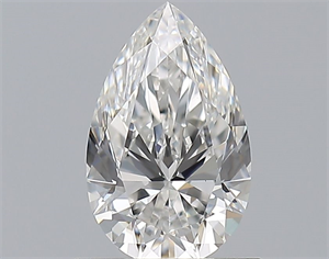 Picture of Natural Diamond 0.81 Carats, Pear with  Cut, F Color, VS1 Clarity and Certified by GIA